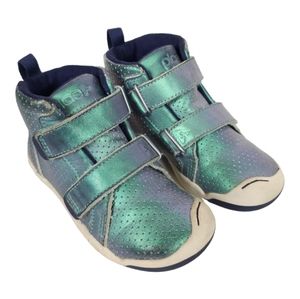 PLAE Shoes Plae Teal Shimmer Max High Tops 5020062 Size 10